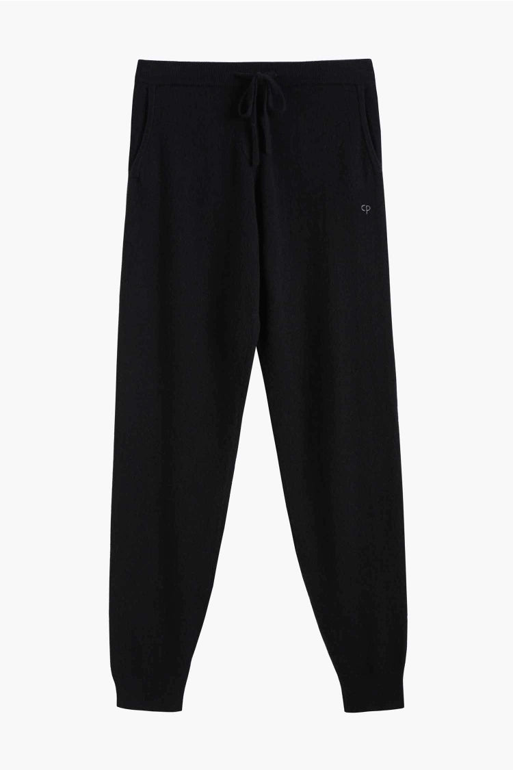 Black 100% Cashmere Lounge Pants